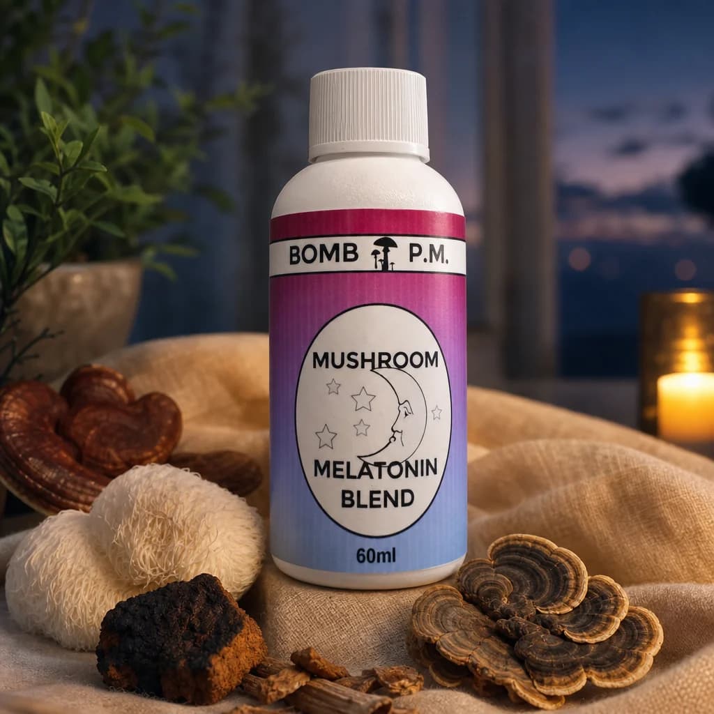 PM Mushroom Melatonin Shot